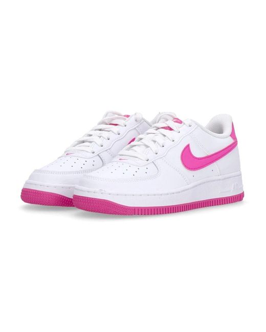 Nike Pink Niedriger sneaker weiß/fuchsia