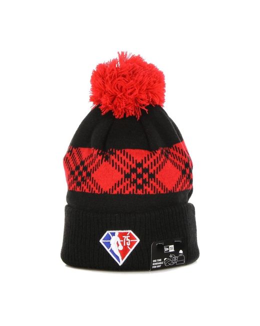 KTZ Accessoires ,Veelkleurig ,Nba City Pom Pom Beanie Hat in het Red voor heren