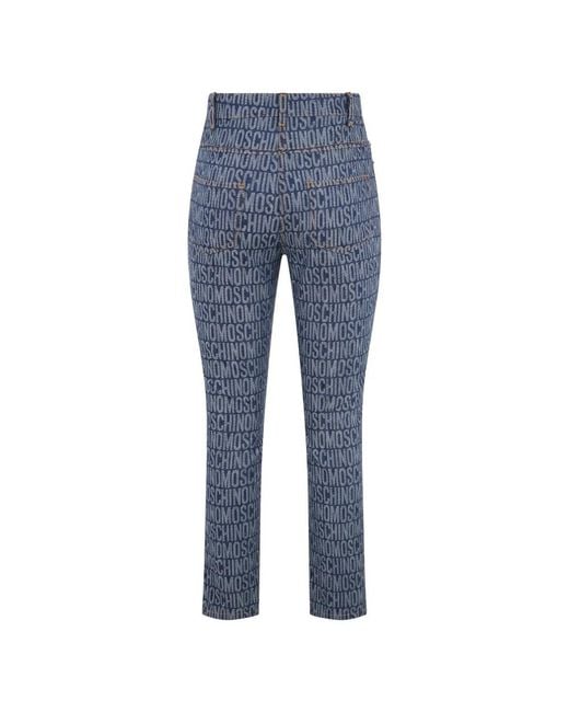 Moschino Blue Slim Fit Jeans