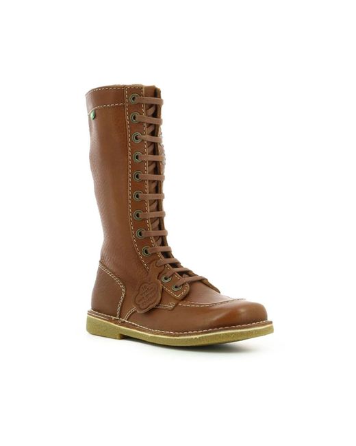 Shoes > boots > high boots Kickers en coloris Brown