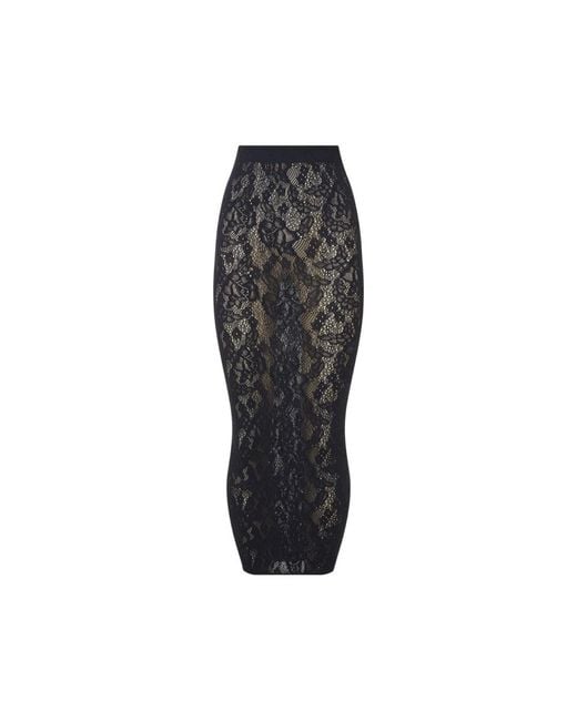 Wolford Black Pencil Skirts