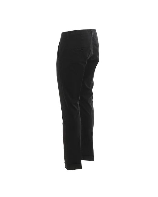 Dondup Black Suit Trousers for men