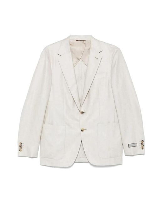 Canali White Blazers for men