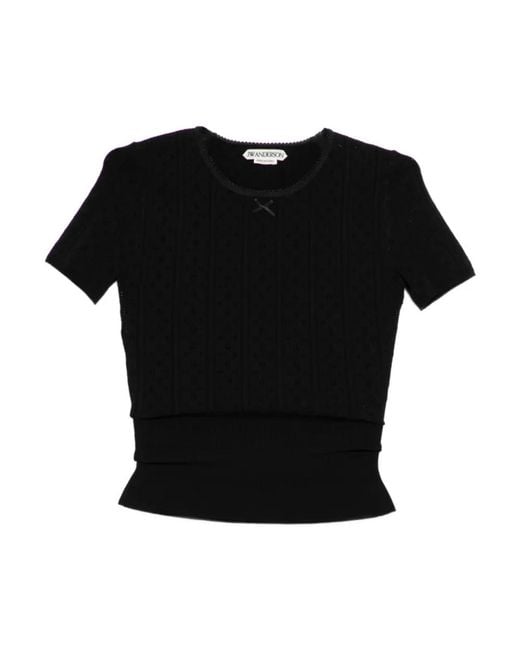 J.W. Anderson Black T-Shirts
