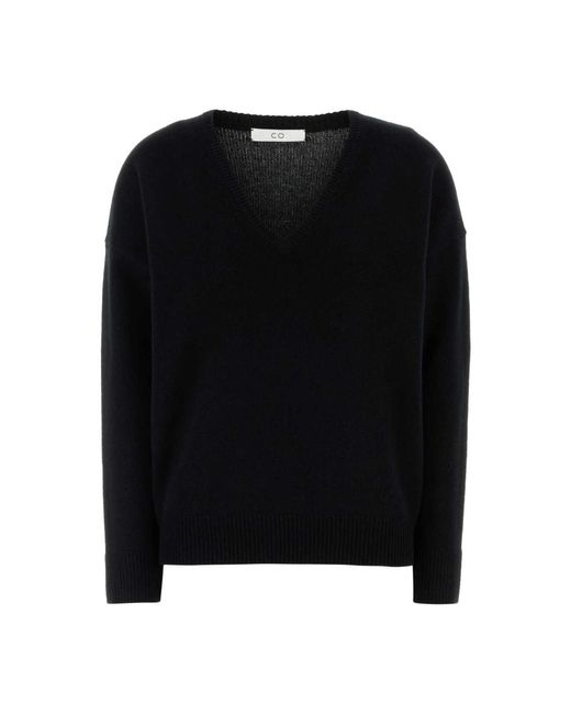 Co. Black Cashmere Knitwear