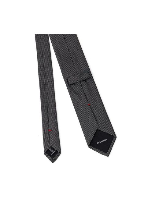 Ties di Jil Sander in Black da Uomo