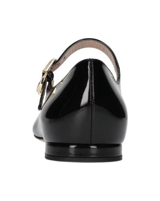 Gianvito Rossi Black Flat Shoes