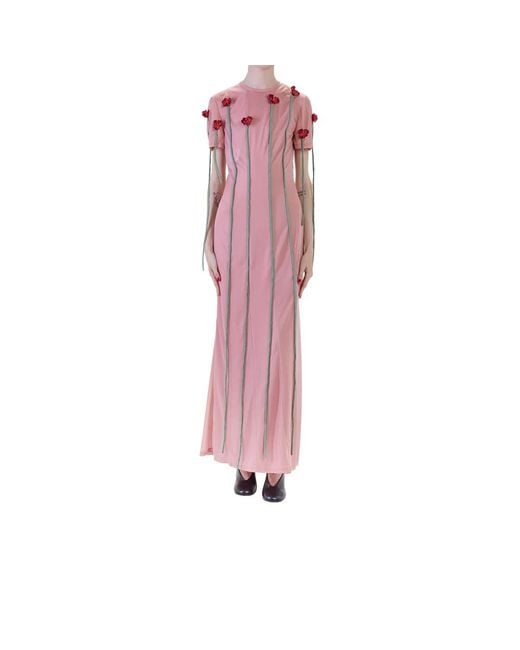 Moschino Pink Maxi Dresses