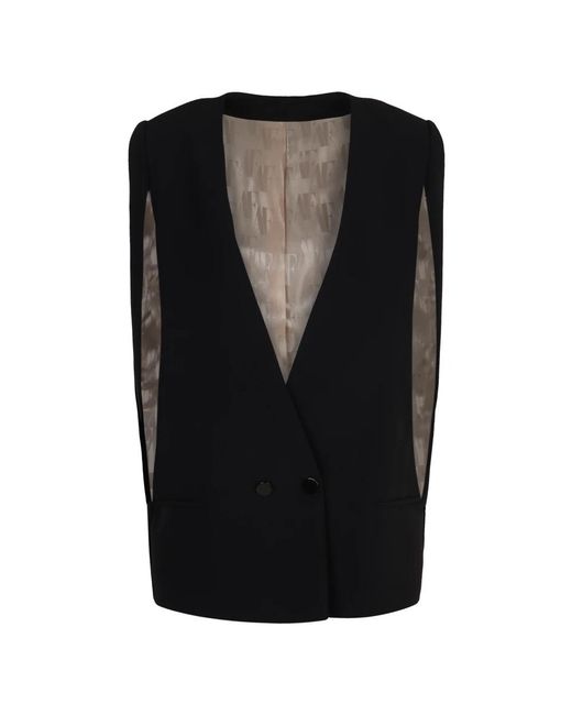 Vests Alberta Ferretti en coloris Black