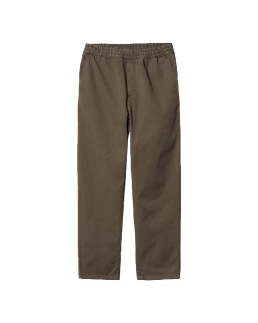 Carhartt Gray Straight Trousers for men