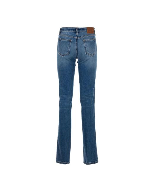 Boot-Cut Jeans Fay de color Blue