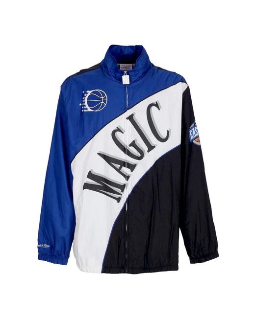 Mitchell & Ness Blue Light Jackets for men