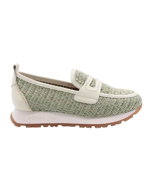 Hispanitas White Loafers