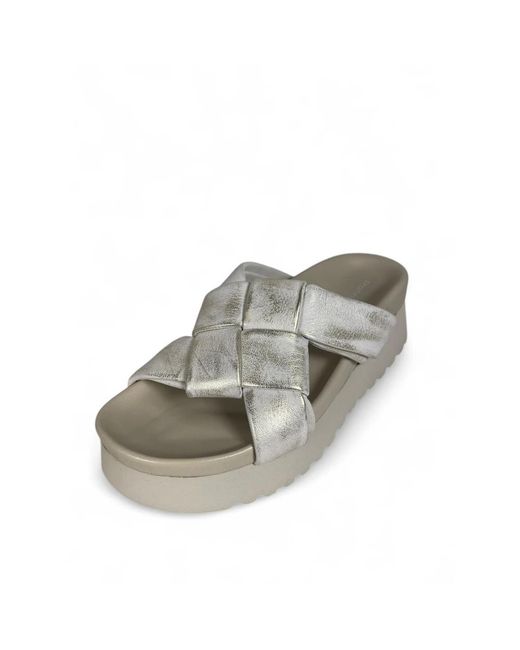 Patrizia Bonfanti Gray Wedges