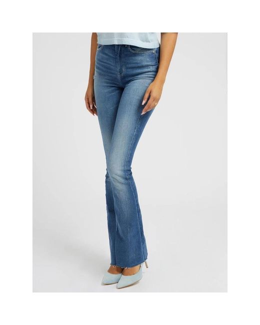 Guess Bootcut Jeans in het Blue
