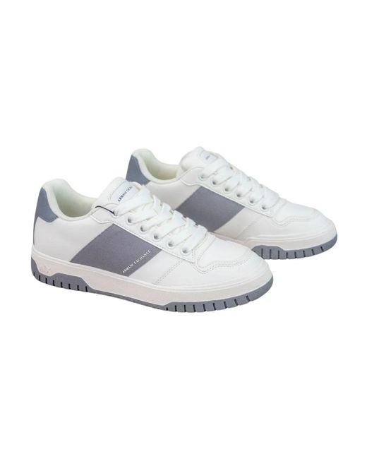 ARMANI EXCHANGE White Sneakers for men