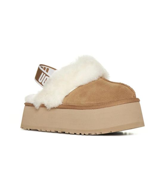 Ugg "funkette" Pantoffels in het Natural