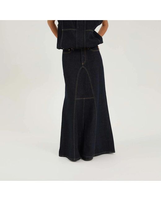 1989 STUDIO Black Denim Skirts