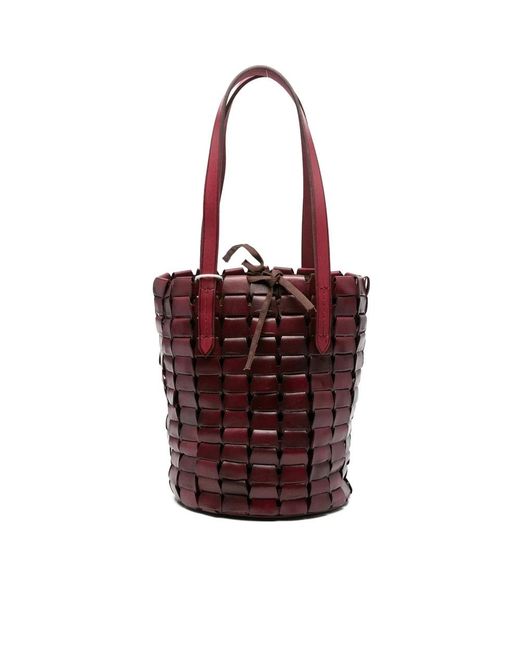 Dragon Diffusion Red Bucket Bags