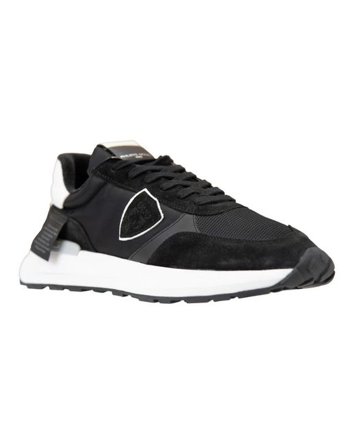 Philippe Model Herren Schnür-Sneakers in Black für Herren