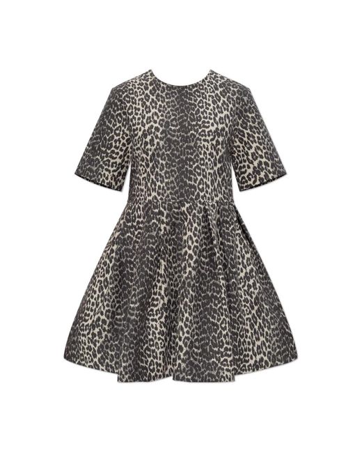 Ganni Black Short Dresses