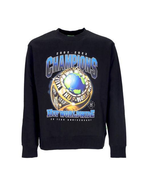 Huf Blue Sweatshirts for men
