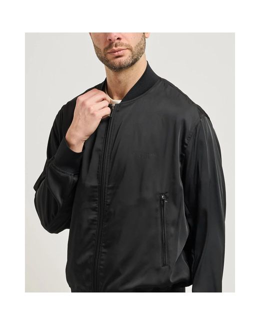 ARMANI EXCHANGE Black Bomber Jackets for men