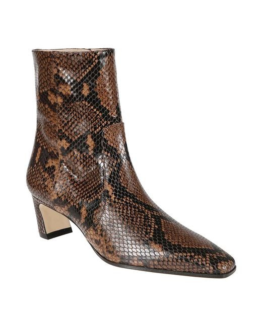 Stuart Weitzman Brown Stassi Zip Bootie 50