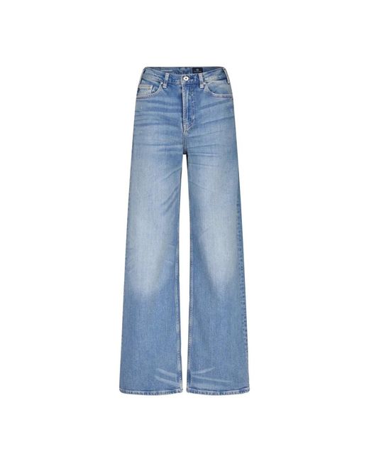 AG Jeans Blue Wide Jeans