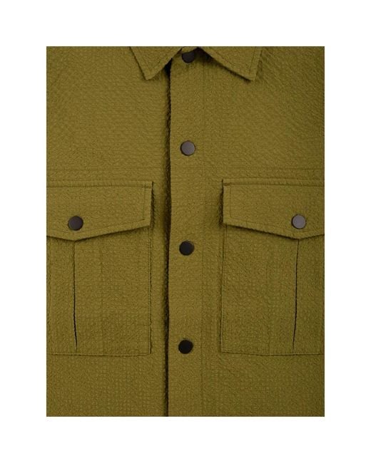 Paul Smith Green Short Sleeve Shirts for men
