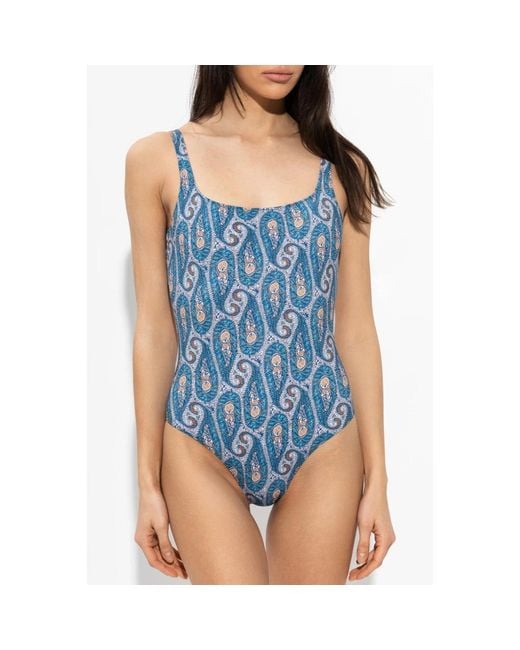 Etro Blue One-Piece