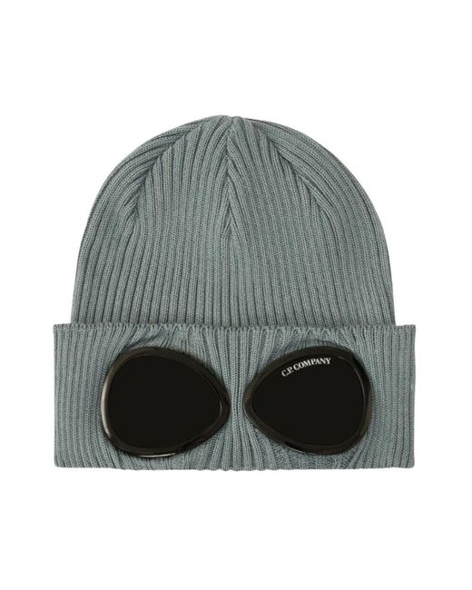 C P Company Gray Beanies for men