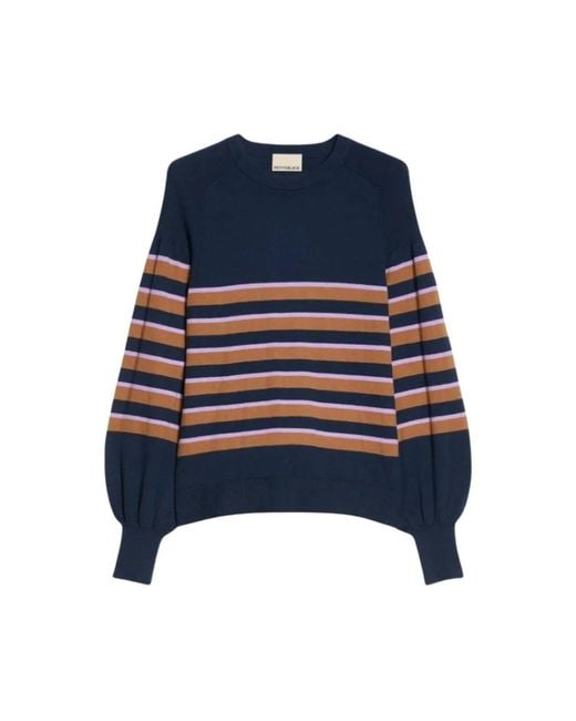 Pennyblack Blue Round-Neck Knitwear