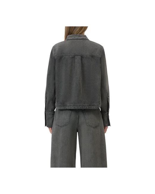 Closed Gray Denim Jackets