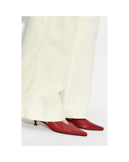 Aeyde Red Pumps