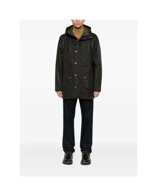 Barbour Black Light Jackets for men