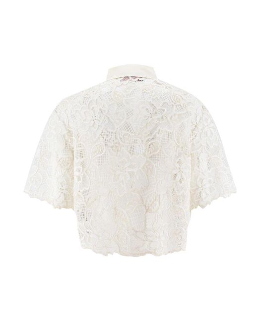 Shirts Ermanno Scervino de color White