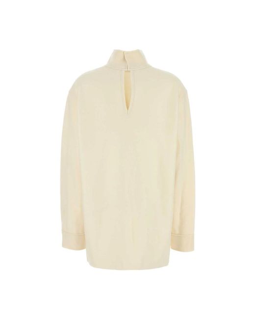 Jil Sander White Turtlenecks
