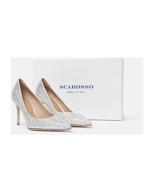 Scarosso Greta Pump in het White