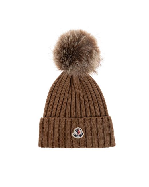 Moncler Brown Beanies