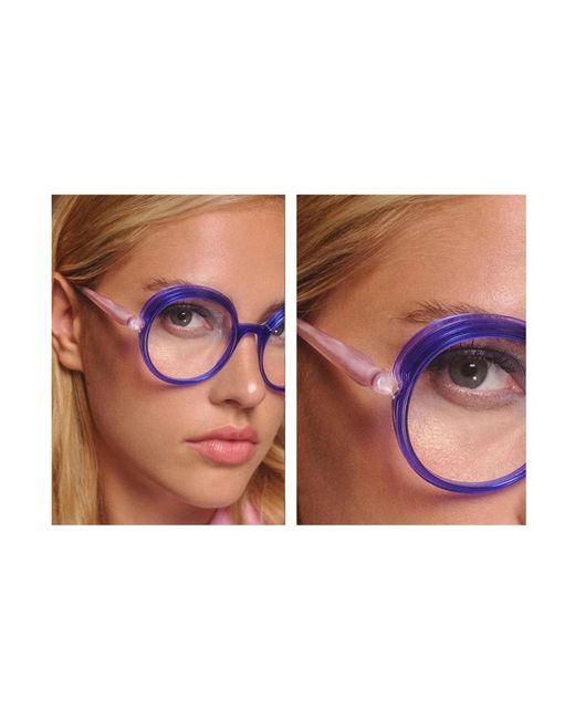 Caroline Abram Purple Glasses