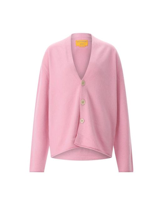 Guest In Residence Pink Cashmere Knitwear