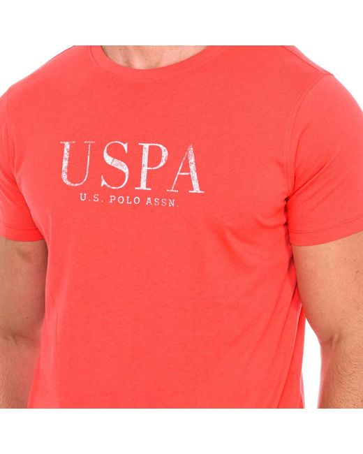 U.S. POLO ASSN. Red T-Shirts for men