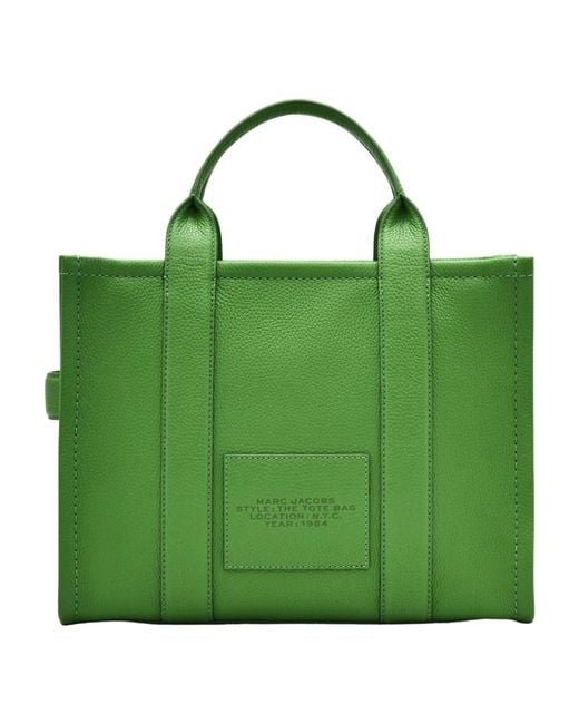Marc Jacobs Green Grüne medium traveller tote taschen