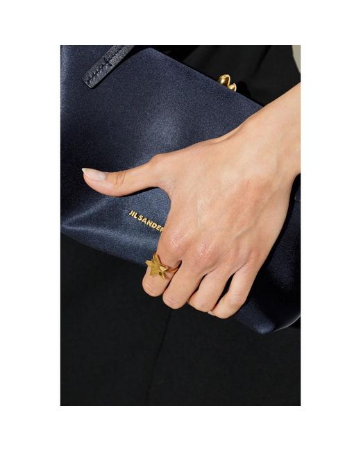 Jil Sander Metallic Messingring