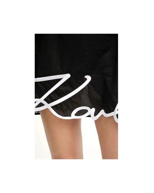 Karl Lagerfeld Black Short Dresses