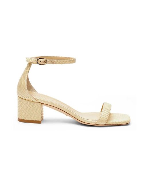 Stuart Weitzman Metallic Sandals
