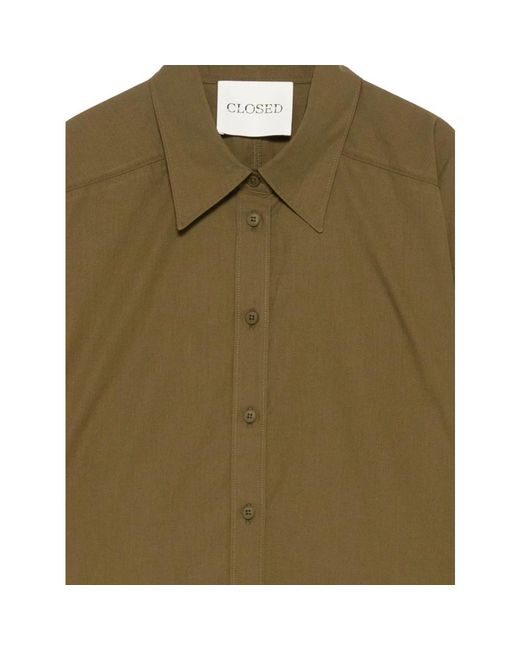 Closed Green Shirts