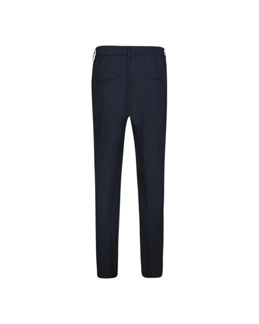 Tagliatore Blue Slim-Fit Trousers for men