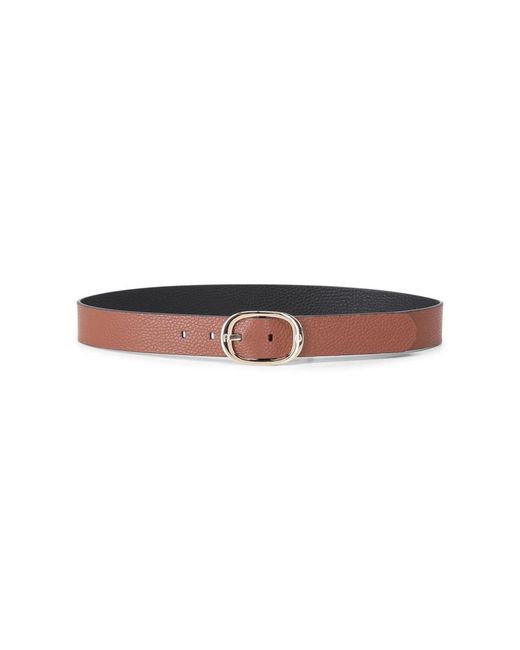 Aigner Logo Riem 3 Cm in het Brown